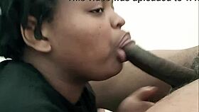 Sexy ebony wanted to suck my dick no hands pt 2