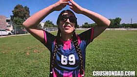 madison wilde and allen swift in pov hardcore, proud to cum on her big ass and tits