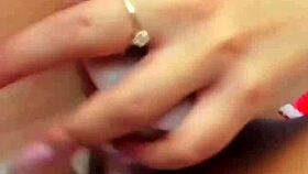 sexy chaturbate whore perfectt33n rams a dildo deep in her fuckhole for orgasm.