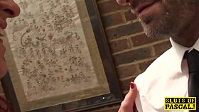 watch this skinny british wife get her pussy fingered by old cuckold