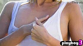 Totally wet big tits milf cara mell is so gorgeous and she exposed her curvy body