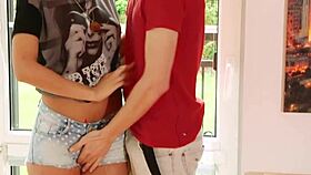 Young 18-Year-Old Horny Teens Engage In Blowjob And Fucking.