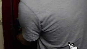 Step Bro Sucks My Juicy Ebony Pussy In Bed, Intense Emotions!