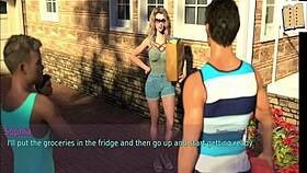 Wife and stepmother in anime hentai 81