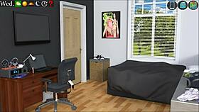 my stepsister gives me a great handjob in this filf episode.