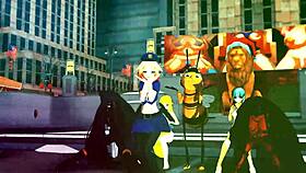 in this anime hentai, the dancing doesn't stop