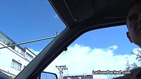 Pick up casting with beautiful busty colombiana beauty in amateurs hardcore homemade