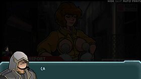 Big Tits Brunette Lactates During Orgasmic Cum Game!