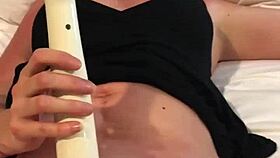 The Cum Slut Achieves Orgasm With Hitachi In Homemade BDSM