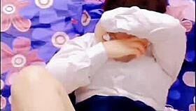 Fucking My Innocent Horny Student Girlfriend Without Condom After School