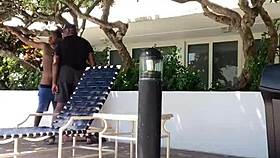 Miami swingers pay grandpa for wife sucking 😏