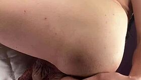 Tranny slams her tight ass with intense dick-craving action