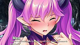 in this hentai game, i steal a monster girl harem and creampie a stuck demon