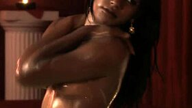 Skin So Bronze And Lovely As She Undresses In This Erotic Striptease Dance.