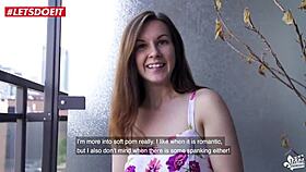 First time PORN AUDITION with SEXY SQUIRTING Canadian teen 18+ gets wild