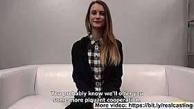 Fucking BEAUTY GIRL, Submissive Model Screams Loud When Cock Hits Deep in Doggystyle