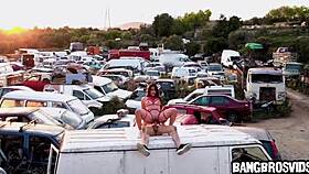 She Rides His Big Hard Dick with Wild Teen Energy?