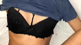 mexican girlfriend makes homemade video with big cock