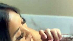 Can You Handle This Monster Cock Blowjob In The Bath Tub With That Sexy Asian Teen?