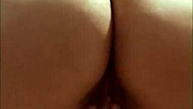 He loves sucking while I finger his ass in homemade anal cowgirl