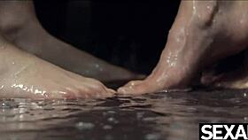 Three Redhead Girls Have Lesbian Fun in Shower