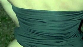 After a long trip, we had passionate sex in the camp, cum flying outdoors in the colombian wilderness