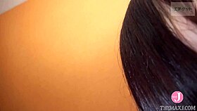 Miho's unexpected rubbing session in the intro