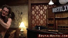 hey, watch these young 18+ tourists gag in reverse bondage!