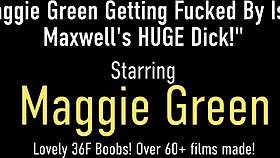 uhh, busty maggie green sucks cock so good, spank that big ass pink!