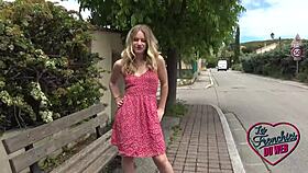 timid sally's naughty outdoor fun