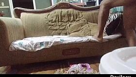 She Offers A Foot Massage But Ends Up Rubbing My Body With Her Luscious Tits And Vagina.