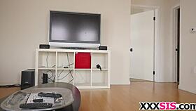 Watch Megan Sage get her ass drilled hard after a sloppy blowjob in this homemade video.