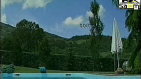 Live frittata preparation with breaking eggs