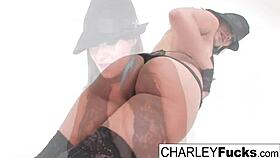 Charley Chase teases with big tits