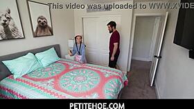 Petitehoe tiny 18+ neighbour makes it all fit kimmy kim