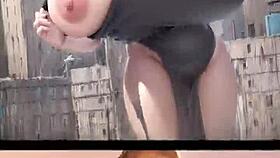 i love these ai images of giantess hentai with huge boobs