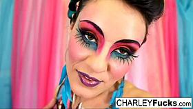 Charley Chase teases with big tits