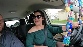 check out my 43yo wife flashing in public spots