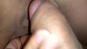 Young Wife Rides Friend's Big Dick Without Condom, Just The Head