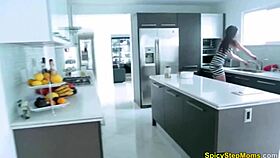 busty milf sofie marie pov style blowjob and handjob