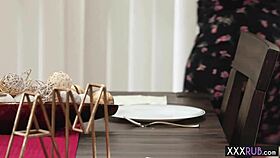 hot milf with big ass massages a perverted lawyer's cock 😏