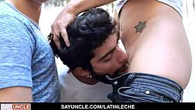 do the stepbrothers share the internet guy for blowjobs and fucking?