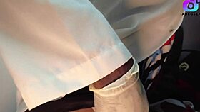 Sweet Petite Ebony Girl's Wet Pussy Fucking with Natural Tits and Cock