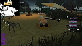 does the cat give blowjobs while riding?