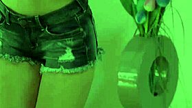 two young beauties sensually scissor their wet pussies together