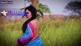 Wow! My Bengali Wife's Thick Nipples in Saree!