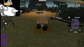 does the cat give blowjobs while riding?