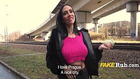 italian big ass slut picked up for raw public banging on the spot