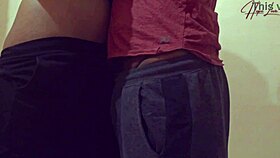 Very hot Malaysian chick enjoys intense action with a big black dick in a steamy scene.