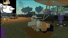 does the cat give blowjobs while riding?